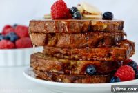 Banana Bread Bliss: A Decadent French Toast Twist