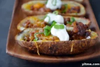 Chorizo-Spiced Potato Skin Bites