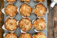 Sour Cream Streusel Coffee Cake Muffins