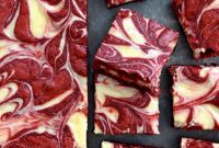 Red Velvet Cheesecake Swirl Brownies