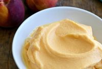 Guilt-Free 5-Minute Peach Frozen Yogurt