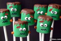 Frankenstein’s Monster Marshmallow Treats