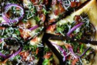 Garlic-Kissed Kale & Bacon Pie