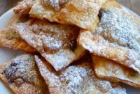 Chocolate Wonton Bites