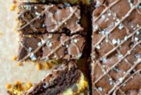 Chocolate Chunk Shortbread Brownie Bars