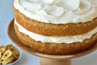 Heavenly Banana Cake with Cream Cheese Frosting