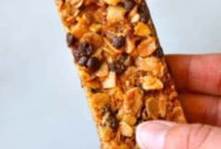 Chewy Chocolate Chip Granola Squares