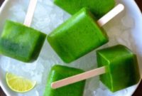 Refreshing Green Juice Pops