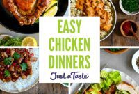 Stress-Free Chicken Dinners for Your Busiest Nights