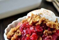 Repurposed Cranberry Apple Crisp