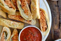 Quick and Cheesy Chicken Stromboli