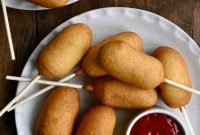 Simple DIY Mini Corn Dogs