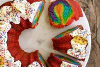 Vibrant Rainbow Cake Made Easy