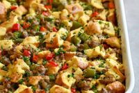 Sausage Sunrise Strata