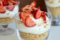 Creamy No-Bake Cheesecake Parfaits