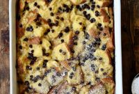 Decadent Banana Bread Pudding