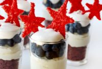 Stars & Stripes Cheesecake Shooters