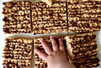 Peanut Butter Cheerios Marshmallow Bars