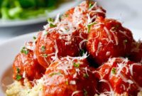 Golden Baked Turkey Meatballs