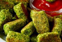 Crispy Baked Broccoli Bites