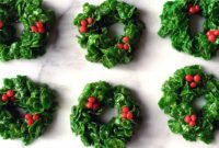 Fluffy Christmas Wreath Delights