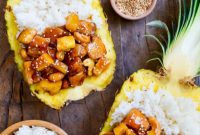 Sweet and Sticky Pineapple Chicken