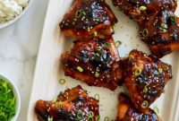 Honey-Kissed Soy Glazed Chicken Thighs