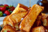 Freezer-Friendly Baked French Toast Fingers