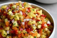 Zesty Pineapple Salsa Sensation