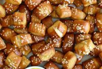 Quick Chewy Homemade Pretzel Bites