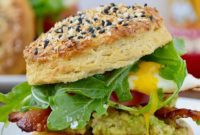 The Quintessential Biscuit Breakfast Stack