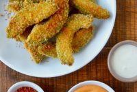 Golden Crispy Avocado Fries