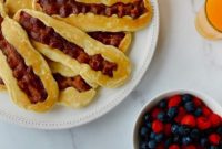 Golden Bacon Pancake Sticks