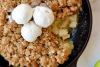 Rustic Apple Pear Crisp