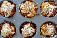 Cheesy Spaghetti Bites