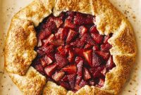 The Secret Ingredient Strawberry Galette