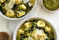 Tortellini Soup with Tuscan Kale