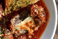 Mozzarella-Infused Meatball Delights