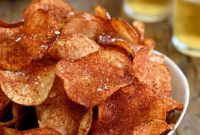 Perfectly Crispy Homemade Barbecue Chips