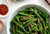 Garlicky Chinese Green Beans
