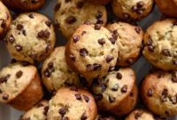 Bite-Sized Banana Chocolate Chip Delights