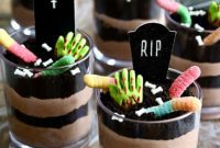 Spooky Halloween Dirt Cups