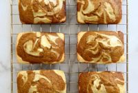 Pumpkin Cream Cheese Swirl Mini Loaves