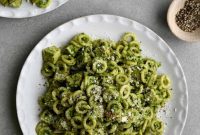 Zesty Chicken Pesto Pasta Salad