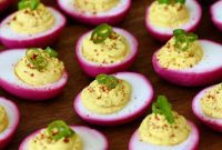 Tangy Pickled Eggs with a Spicy Kick