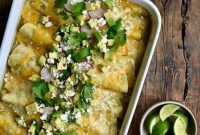 Spicy Southwestern Chicken Enchiladas