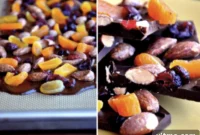 Artisan Chocolate Slabs with Dried Fruit