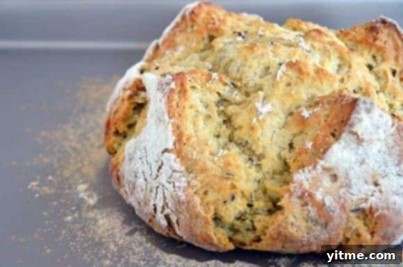 A Loaf of Freshly Baked Irish Soda Bread