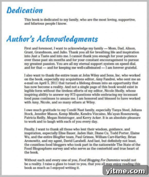 Endless Thanks for the Overwhelming Support for Food Blogging For Dummies Endless Thanks for the immense support for the launch of Food Blogging For Dummies