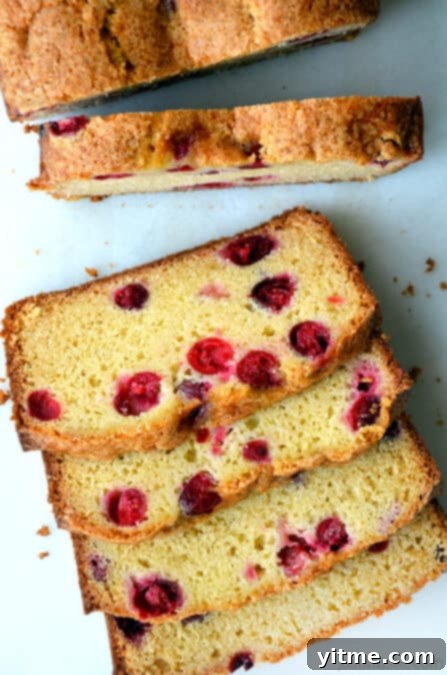 Cranberry Orange Juice Bread
